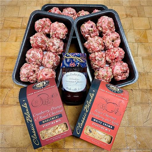 Cranberry & Apple Sausage Balls